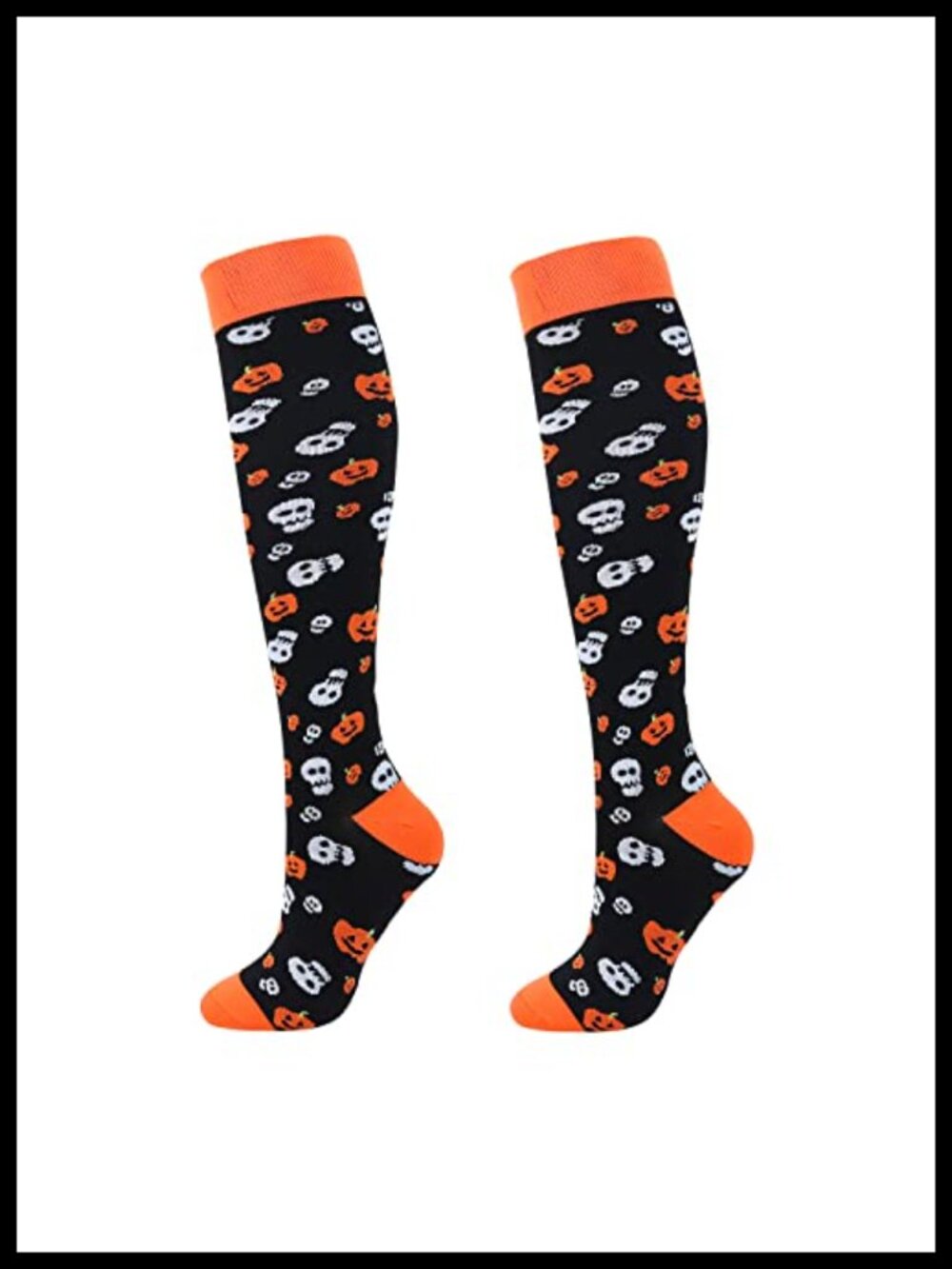 Women's Compression Knee High Socks Nylon Halloween Cosplay